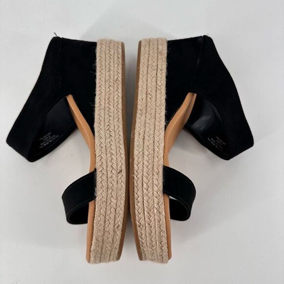 NWOT Journee Collection Womens Alissa Comfort Foam Wedge Heel Espadrille Sandals - Picture 5 of 8